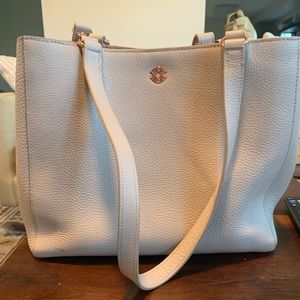 Dagne Dover Allyn Tote, Bone Small